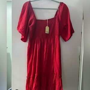 JODIFL Red Mini Dress